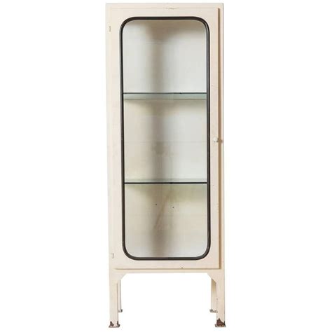 white steel and glass apothecary cabinet|small apothecary chests with drawers.